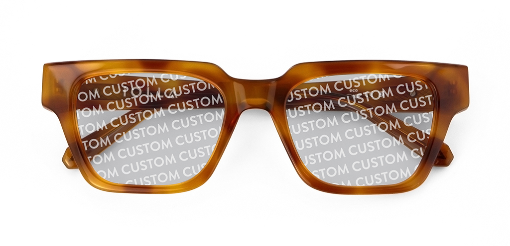 Macrae Sunglasses in Amber with Custom Tint