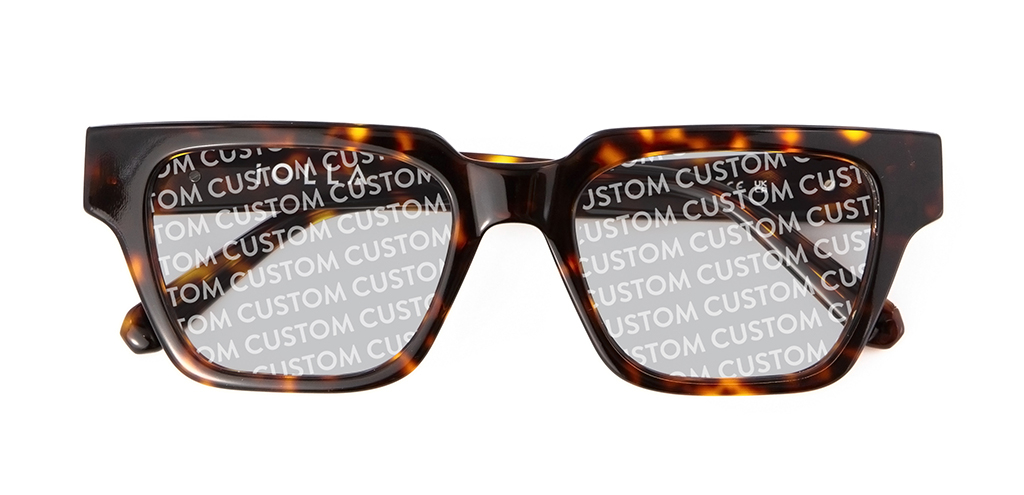 Macrae Sunglasses in Deep Havana with Custom Tint