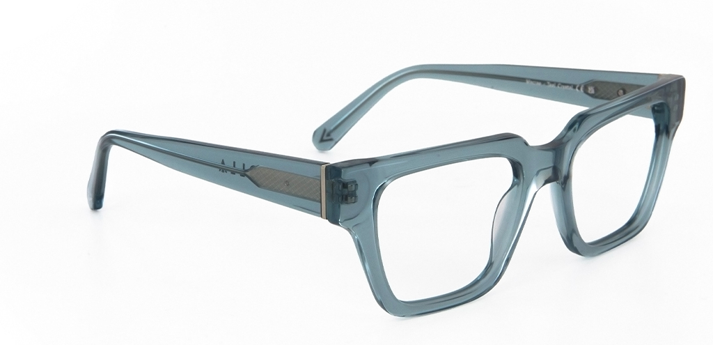 Macrae Glasses in Teal Crystal