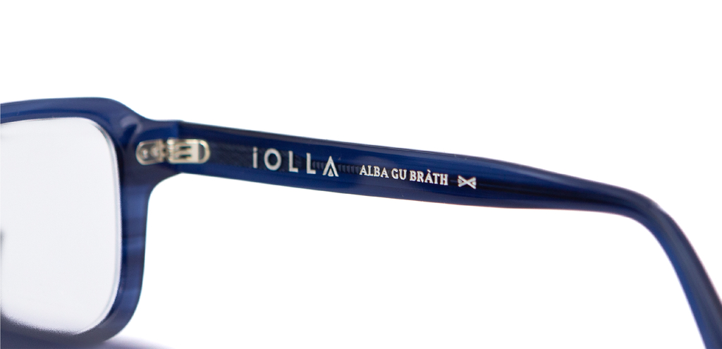 Limited edition Alba gu brath engraving shown on IOLLA Angus Glasses
