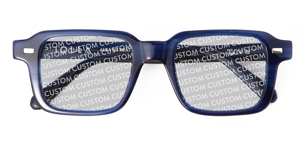 IOLLA Angus Stone Blue Sunglasses with Custom Tint