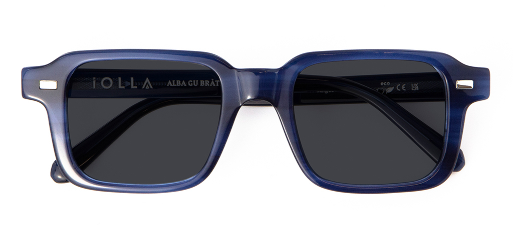 IOLLA Angus Stone Blue Sunglasses in Grey Lenses