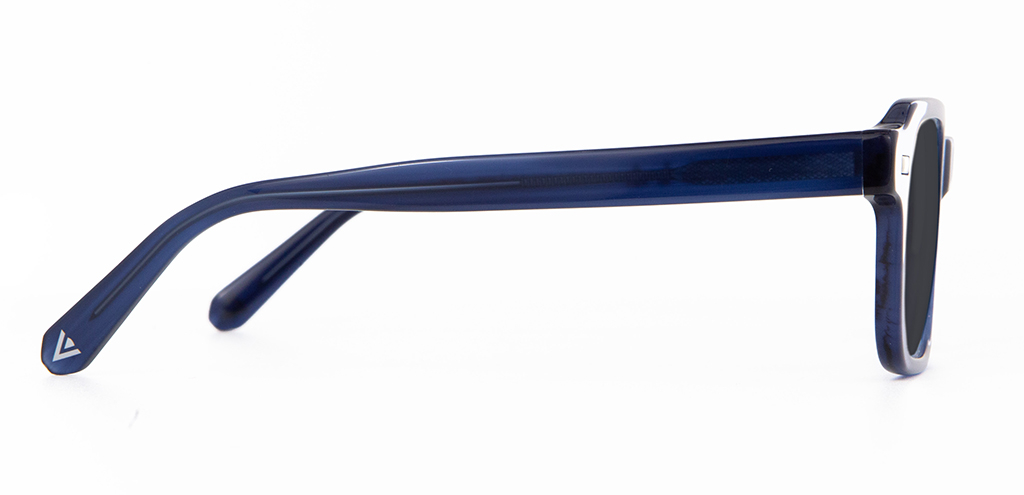 IOLLA Angus Stone Blue Sunglasses in Grey Lenses