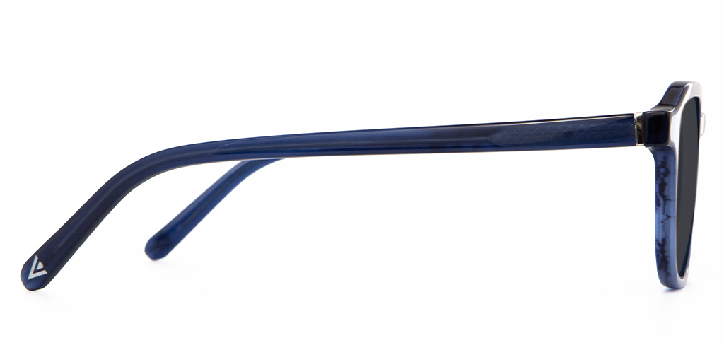 IOLLA Boyd Stone Blue Sunglasses with Grey Lenses