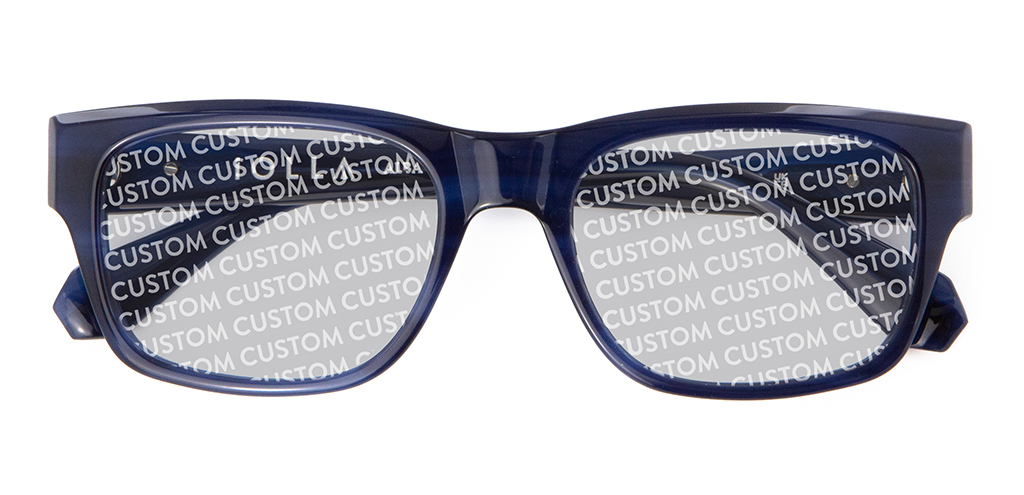 IOLLA Maclean Stone Blue Sunglasses with Custom Tint