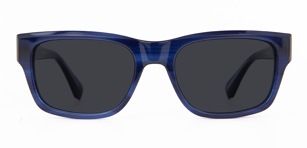 IOLLA Maclean Stone Blue Sunglasses with Grey Lenses