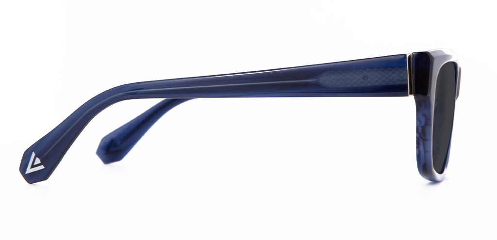 IOLLA Maclean Stone Blue Sunglasses with Grey Lenses