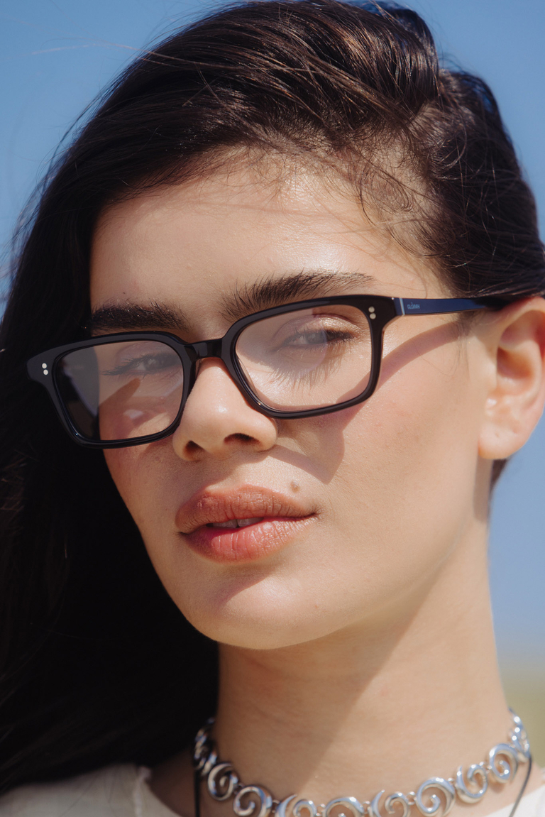 IOLLA x CLOIMH 001 Square Black Glasses