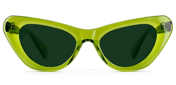 Kelly Olive Crystal Sunglasses