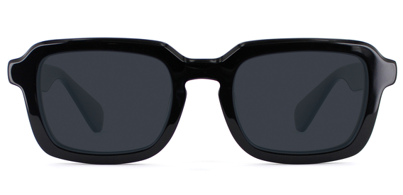 Marshal Black with Grey Lenses