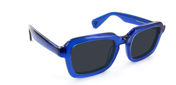 Marshall Sunglasses in Deep Blue Crystal