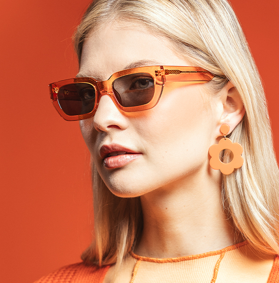 IOLLA Shaw Orange Sunglasses