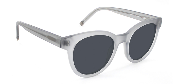 Campbell Frosted Grey with Grey Lenses