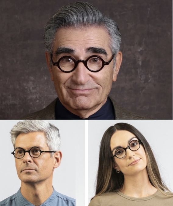 styling Eugene levy with glasses
