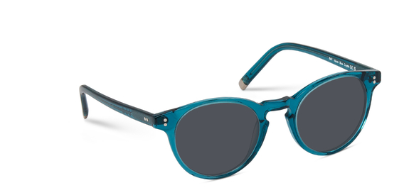 Bell Azure Blue Crystal Sunglasses Side Image
