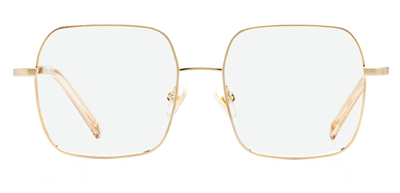 Rae II_Brushed Gold_Front_Glasses-forweb