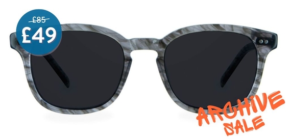 Connolly Grey Crystal with Grey Lenses_Archive Product