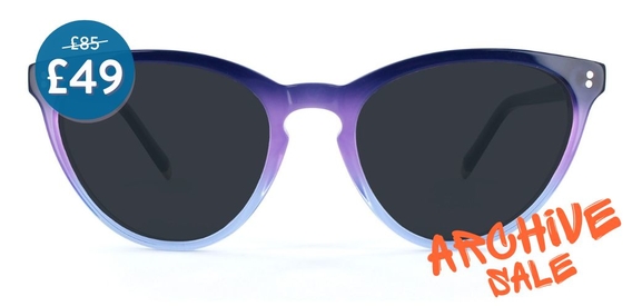 Archive Muir Sunglasses - Plum Fade