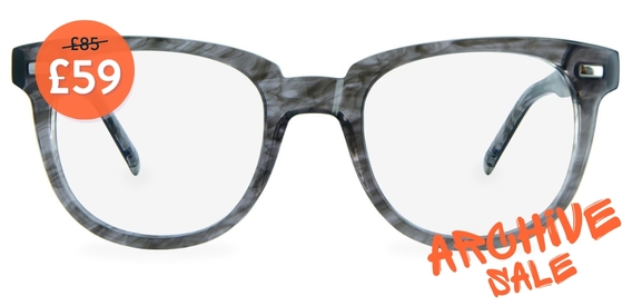 Hoy Grey Crystal Glasses