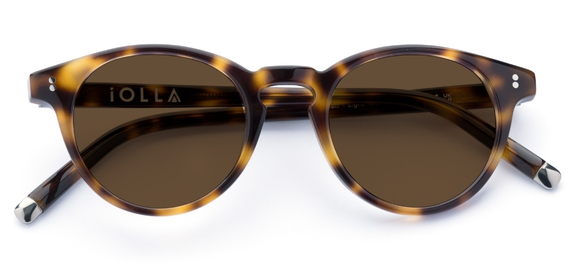 Bell in Light Medium Havana – Everyday Round Sunglasses | IOLLA