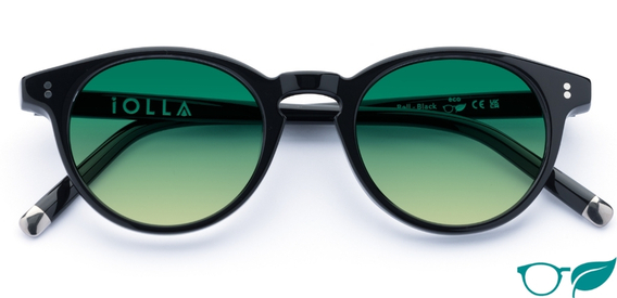 Bell in Black with Lagoon Haze Gradient