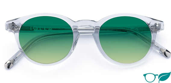 Bell in Light Grey Crystal – Fresh & Modern Sunglasses | IOLLA