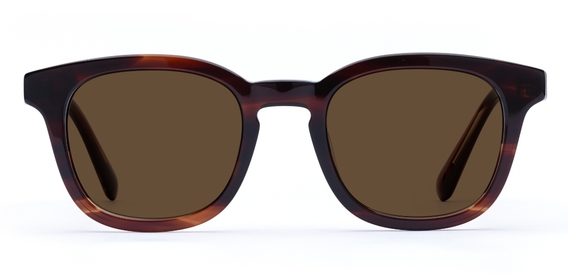 Bute in Rosewood Stripe – Unique Stylish Sunglasses | IOLLA