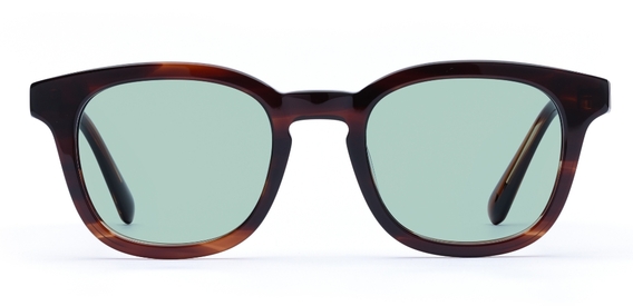 Bute in Rosewood Stripe – Unique Stylish Sunglasses | IOLLA