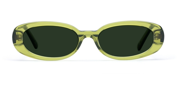 Cooper in Sage Green – Modern & Unique Statement Sunglasses | IOLLA