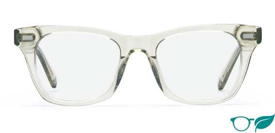 Duncan Moss Green Crystal Glasses front