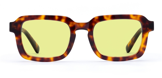 Kelso in Medium Havana – Stylish Rectangular Sunglasses | IOLLA