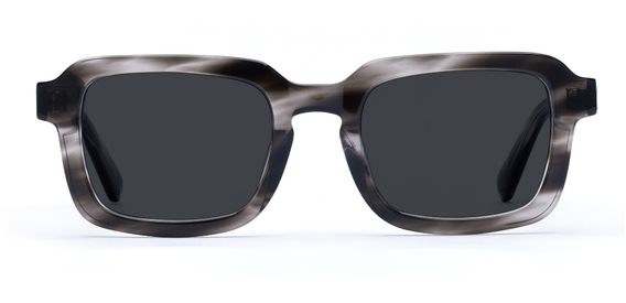 Kelso in Slate – Contemporary Customisable Sunglasses | IOLLA