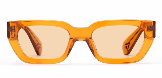 Shaw in Orange Crystal – Bold Statement Sunglasses | IOLLA