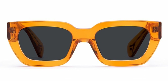 Shaw in Orange Crystal – Bold Statement Sunglasses | IOLLA