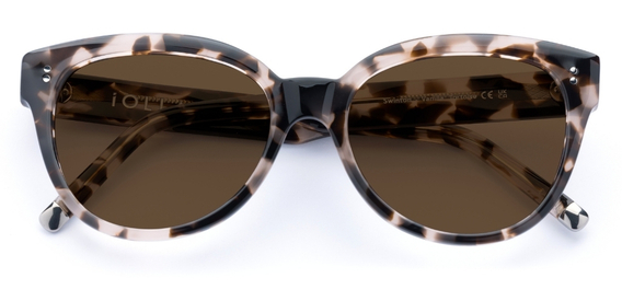 Swinton in Vanilla Tortoise – Classic Cat-Eye Sunglasses | IOLLA