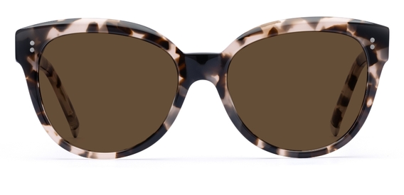 Swinton in Vanilla Tortoise – Classic Cat-Eye Sunglasses | IOLLA