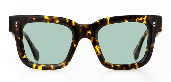 IOLLA Brodie Sunglasses in Classic Tortoise with Seabreeze