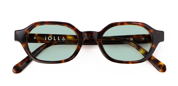 Dunbar Sunglasses in Deep Havana with Seabreeze Tint