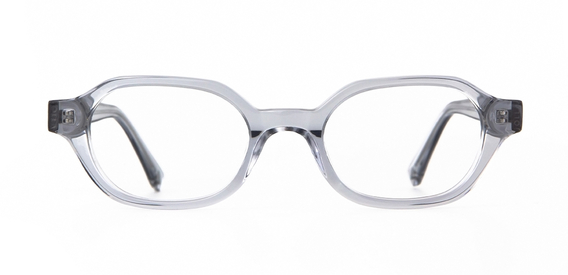 Dunbar Glasses in Light Grey Crystal