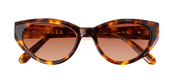 Jura Sunglasses in Medium Havana with Sienna Sunset