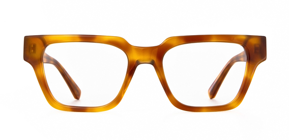 Macrae Glasses in Amber