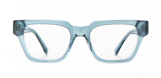 Macrae Glasses in Teal Crystal