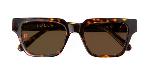 Medium Havana Macrae Sunglsses with Brown Polarised Lenses