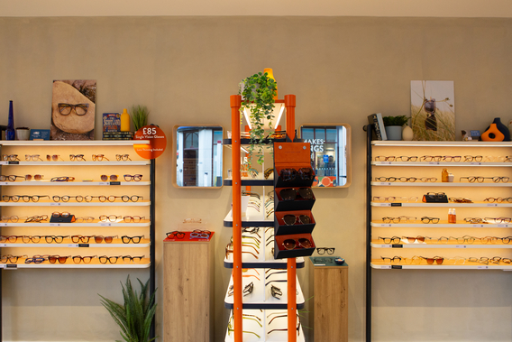 Detail of the IOLLA Aberdeen showroom