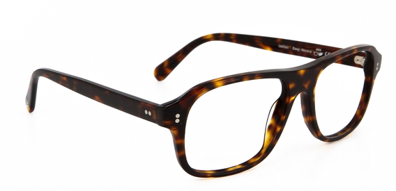 Lachlan Rosewood Stripe Glasses side view