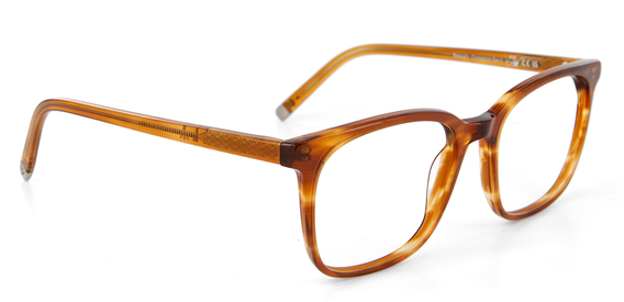 Stewart Cinnamon Swirl Glasses side view