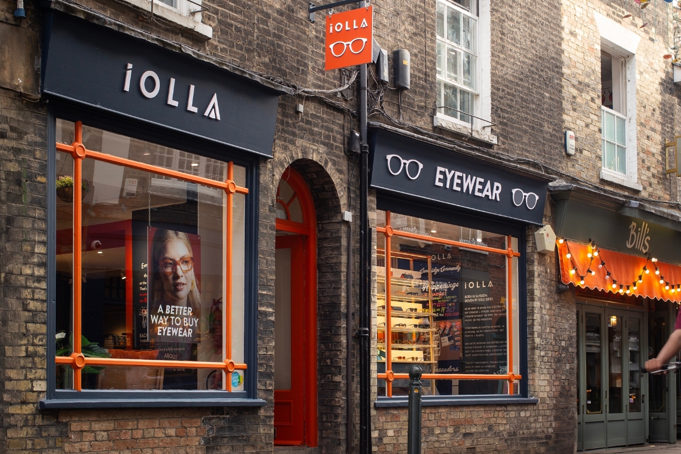 IOLLA Cambridge showroom Exterior
