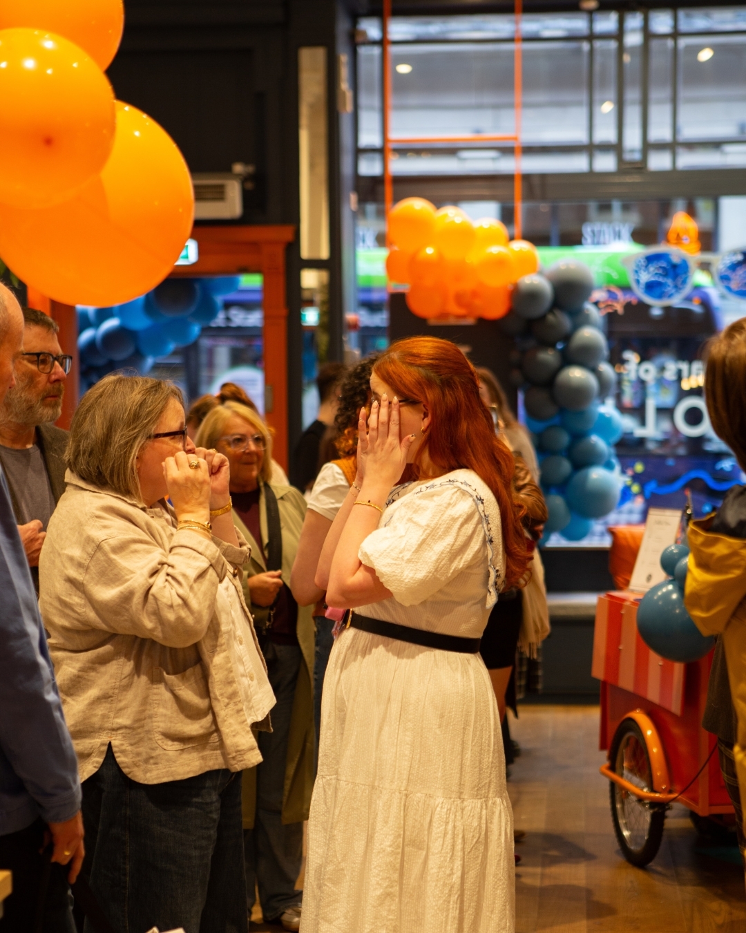 10th Birthday party in showroom