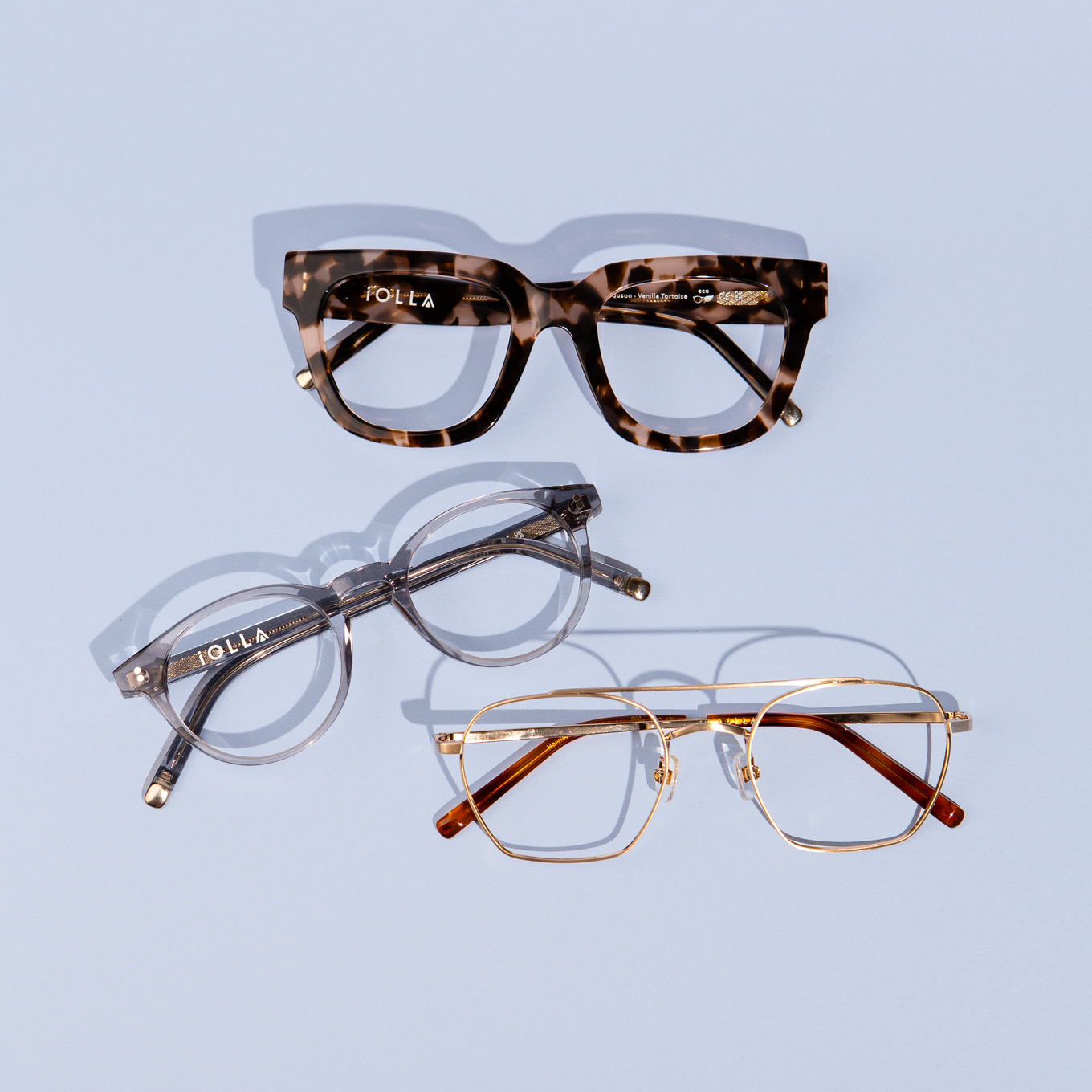 Three IOLLA frames