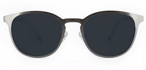Maxwell_DullBrushedSilver_Front_Sunglasses